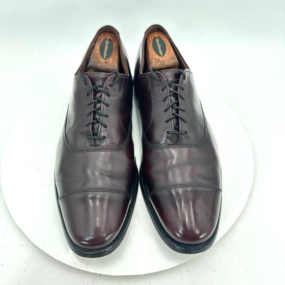 Allen Edmonds Other - Allen Edmonds Park Avenue Men Size 9C Brown Leather Cap Toe Oxford Dress Shoes